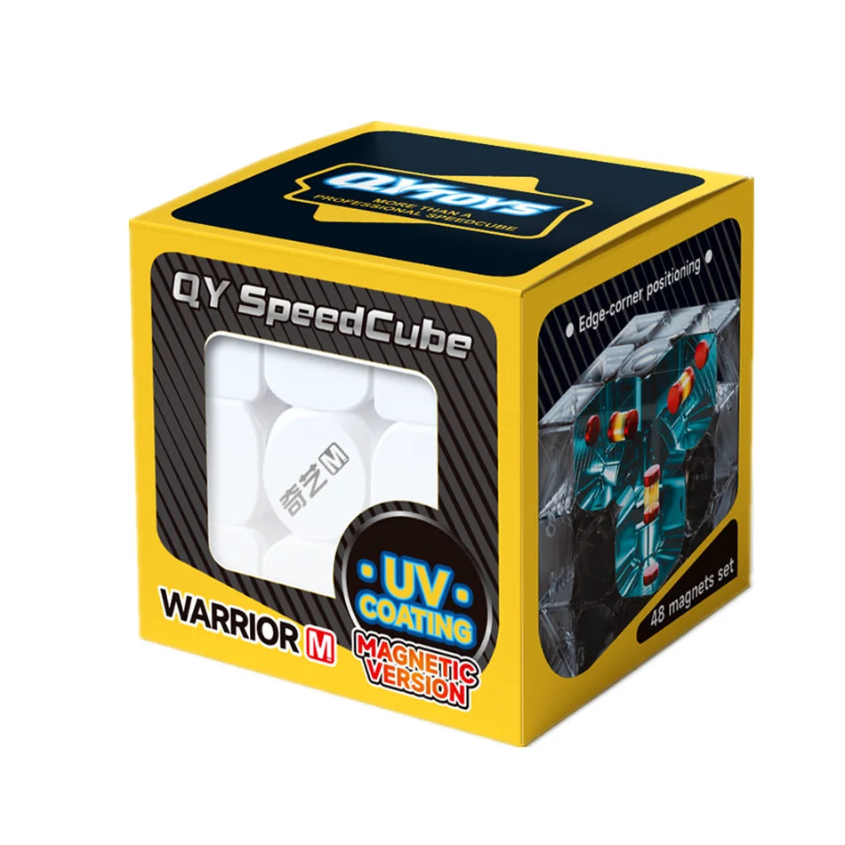QiYi Warrior Magic Cube 3x3 Magnetic UV Educational Puzzle Magic Cube Toys For Children Kids Gift Toy Cubo Magico