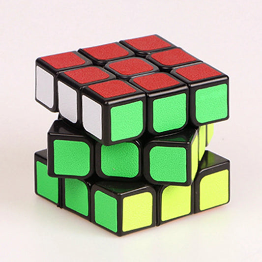 3x3x3 3D fun stress relief brain boosting puzzle professional smooth speed game color blocking children's toy gift
