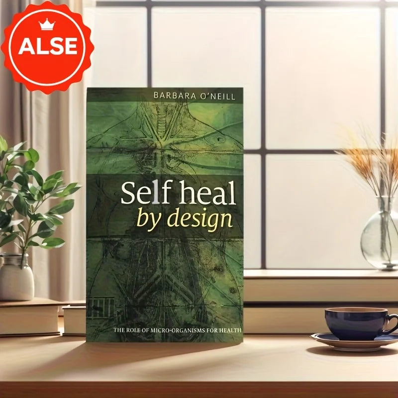 8855 Inspirational Self Help Book Guide to Microbiome Science and Mental Health | Nature Inspired Decorative Notebook Notes