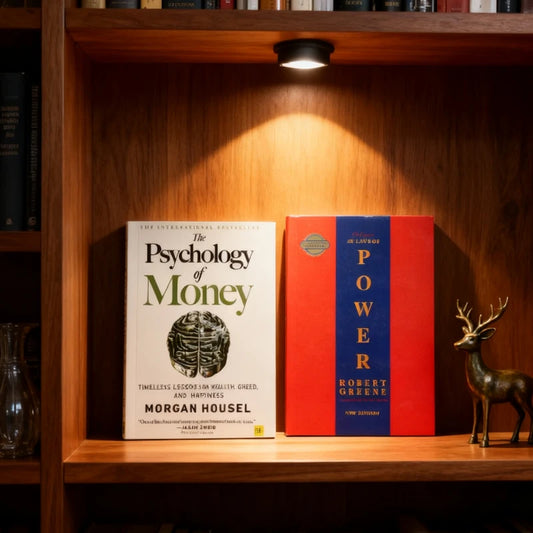 《Money psychology》 +《The Concise 48 Laws Of Power》Mastering the Inner Game of Money and the Outer Game of Power Good book