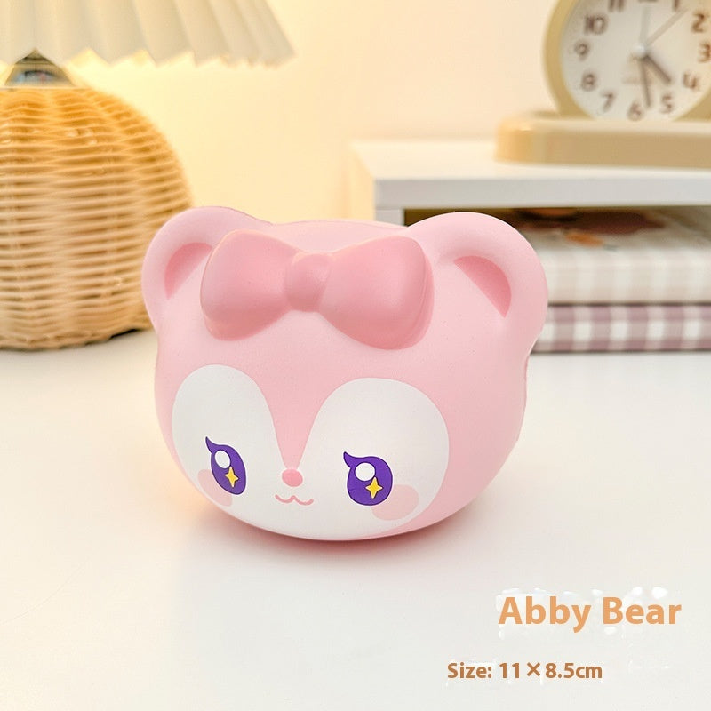 Cute Decompression Toy Slow Rebound Squeezing Toy Decompression Vent Doll