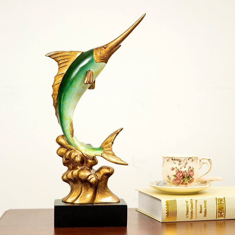 European Swordfish Decoration Creative Decorative Crafts