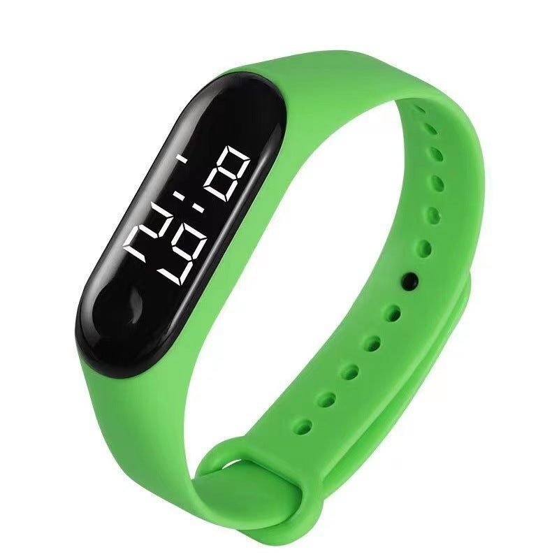 LED Sports Kids Swimming Waterproof Touch Electronic Watch