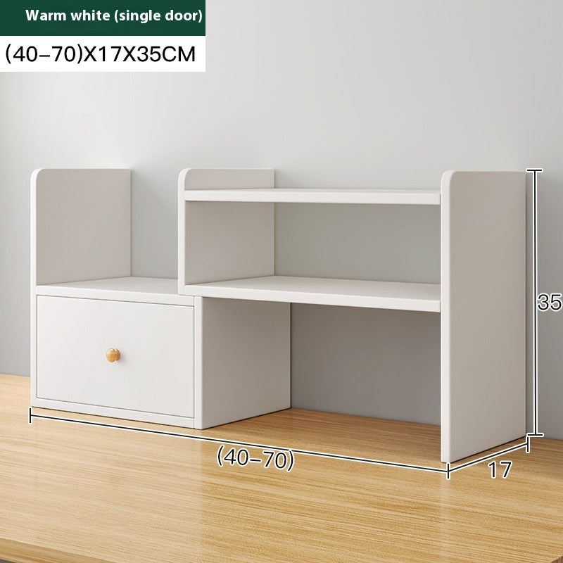 Desktop Bookshelf Storage Rack Desk Storage