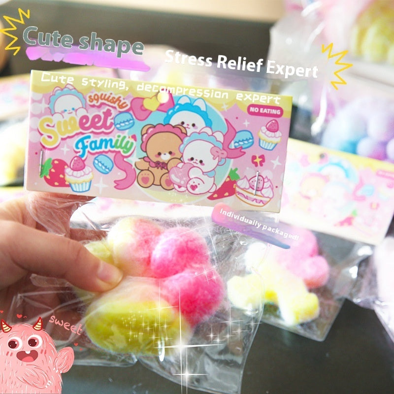 Silicone Mud Feeling Squeezing Toy Simulation Decompression Animal Toy