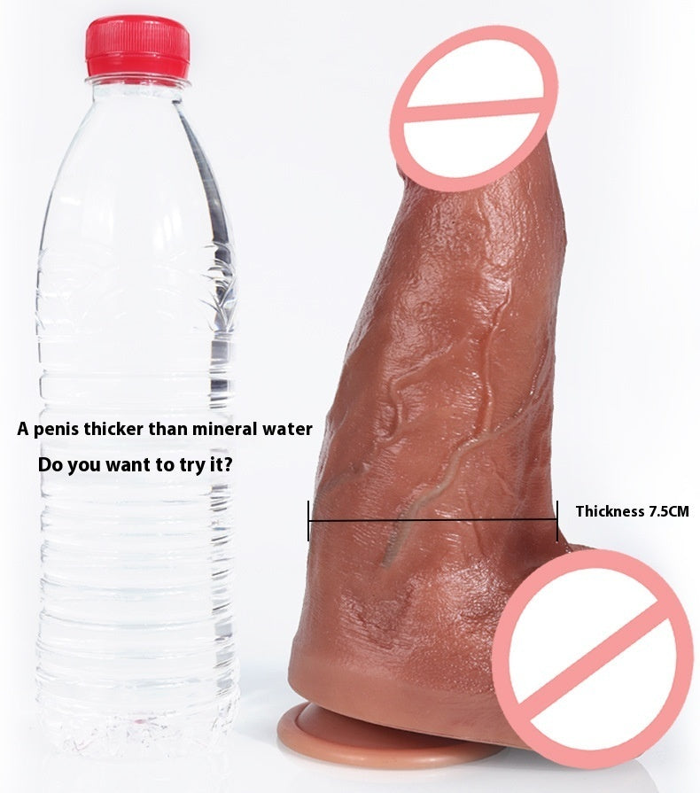 Oversized Thick Makeup Fat Hanging Penis Women's Supplies