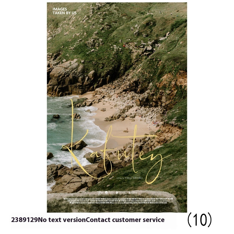 Nordic Landscape Painting Bedroom Bedside Decoration