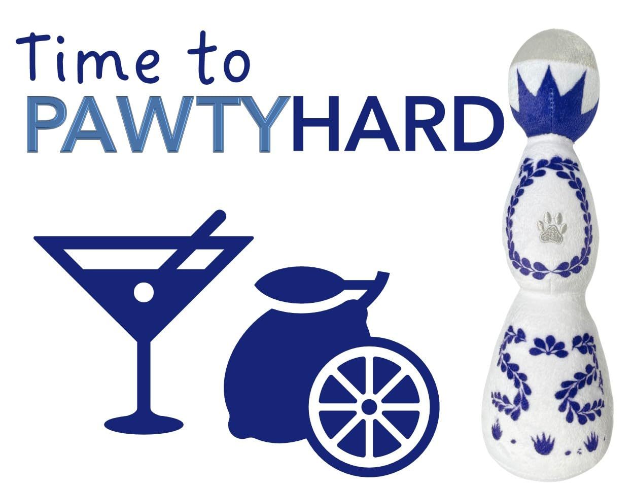 Funny Tequila Dog Toy Boujee Plush Dog Toy With Squeaker Funny And Cute Dog Toy For All Dog Sizes Great DogBirthday Toy Alcohol Dog Toy