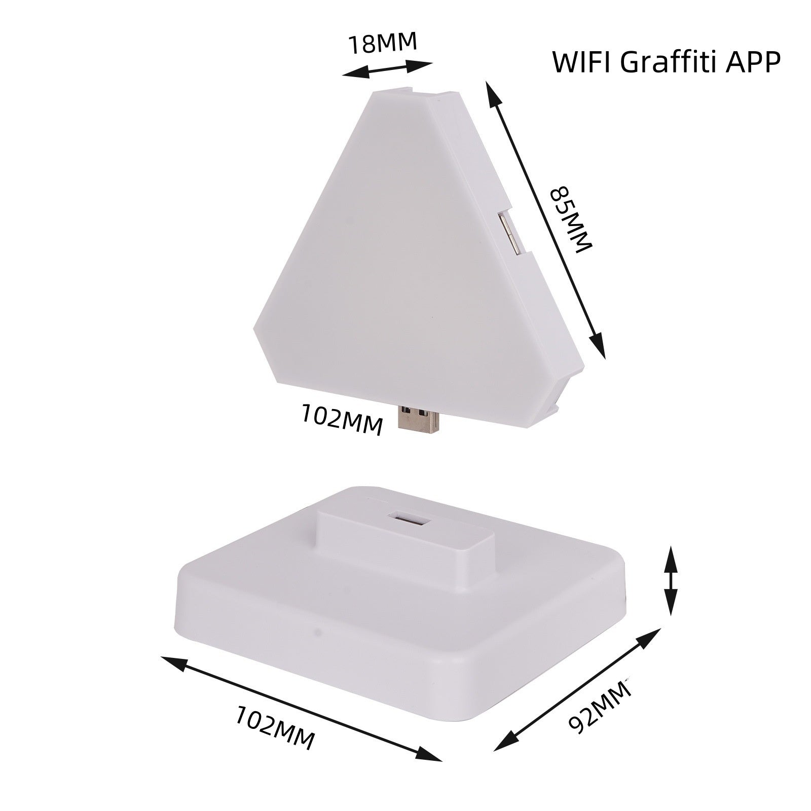 E-sports Games Ambience Light Three-side Quantum Lamp