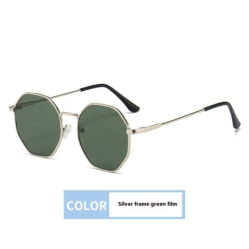 Women's Fashionable Retro Metal Frame Sunglasses