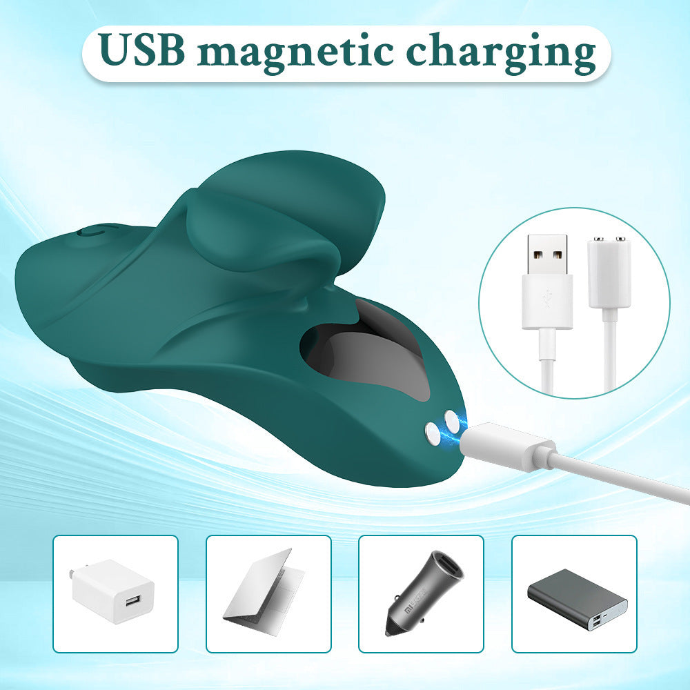 Heart-shaped Hand 8-frequency Silicone Charging