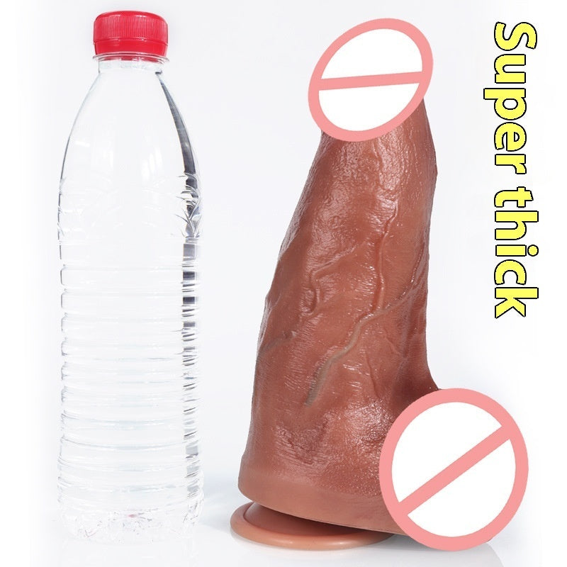 Oversized Thick Makeup Fat Hanging Penis Women's Supplies