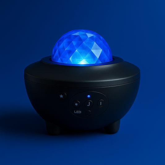 LED Galaxy Projector Light – Star & Nebula Night Lamp