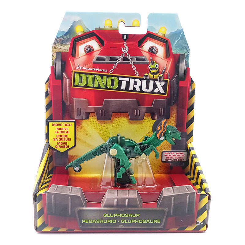 Toy dinosaur car truck