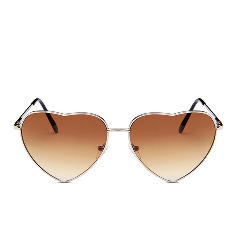 New Style Peach Heart Sunglasses Fashion Sunglasses
