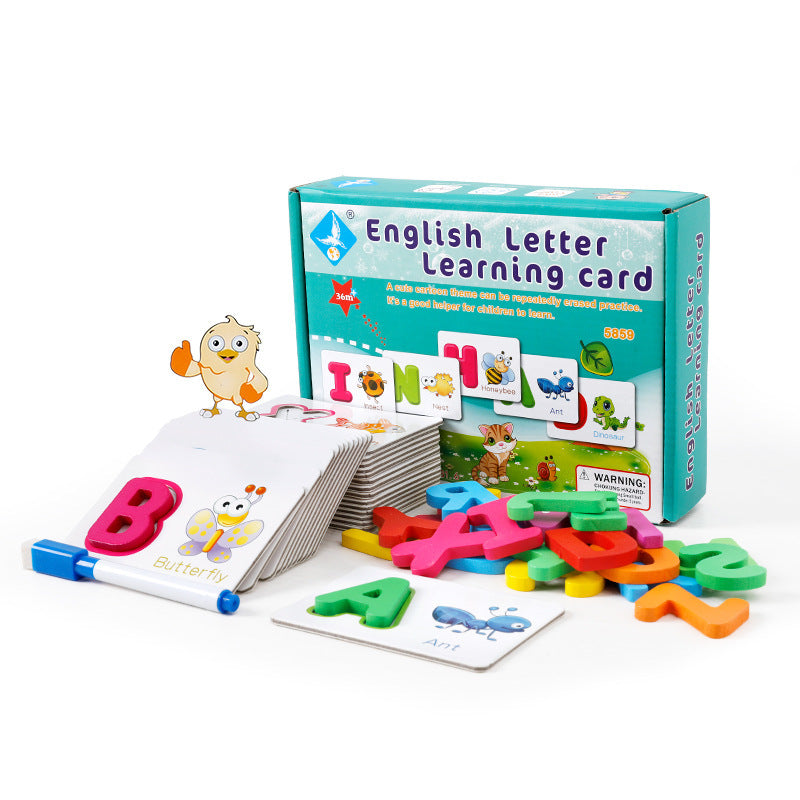 Letter word cognitive toy