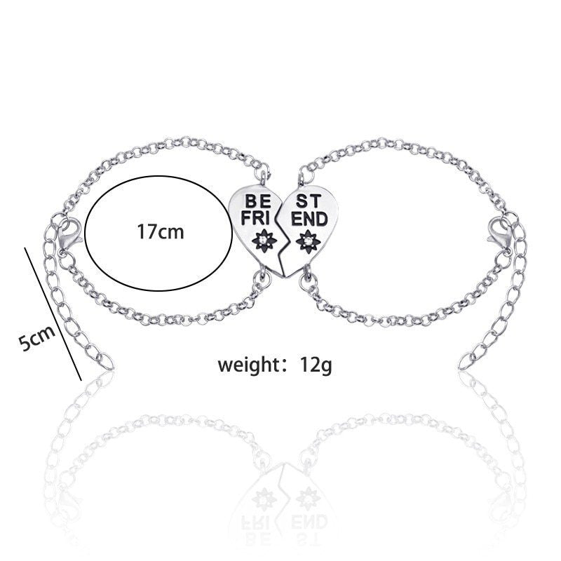 English Letters Best   Jewelry Good  Bracelet Women