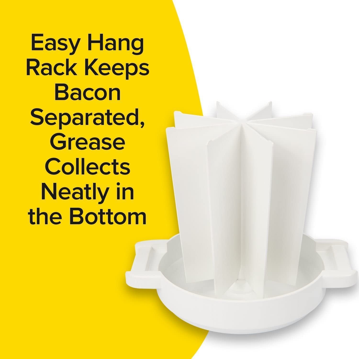 Household Microwave Oven Plastic Barbecue Grill Microwave Bacon Cookware