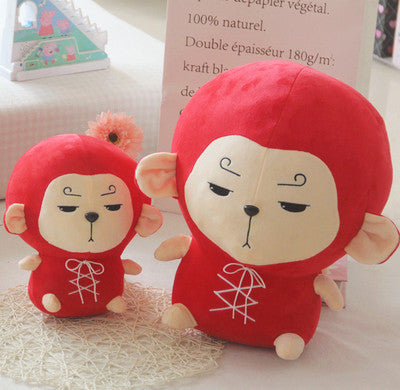 Flower Travel Note Sun Wukong Lovely Monkey Dude Plush Toy Li Shengji Sun Six Empty Dolls Seven Empty Eight Rings Gift