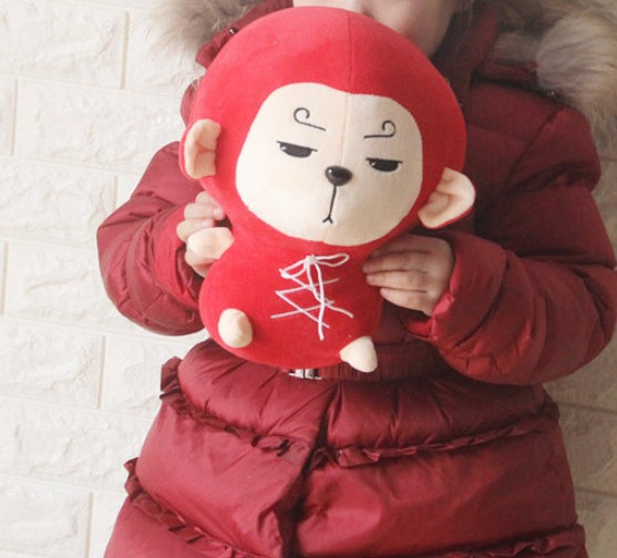 Flower Travel Note Sun Wukong Lovely Monkey Dude Plush Toy Li Shengji Sun Six Empty Dolls Seven Empty Eight Rings Gift