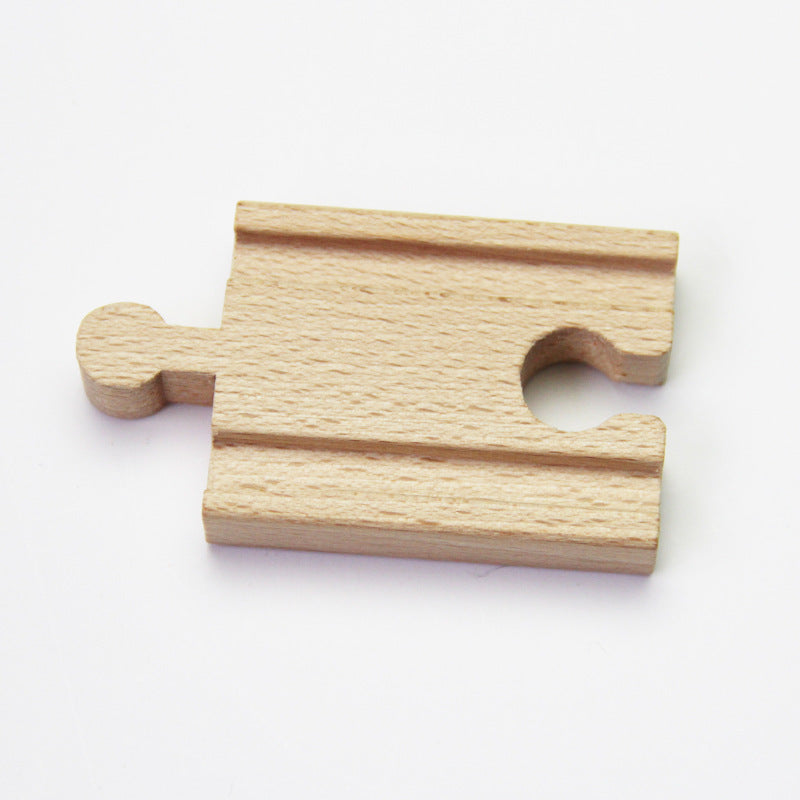Wooden track train toy