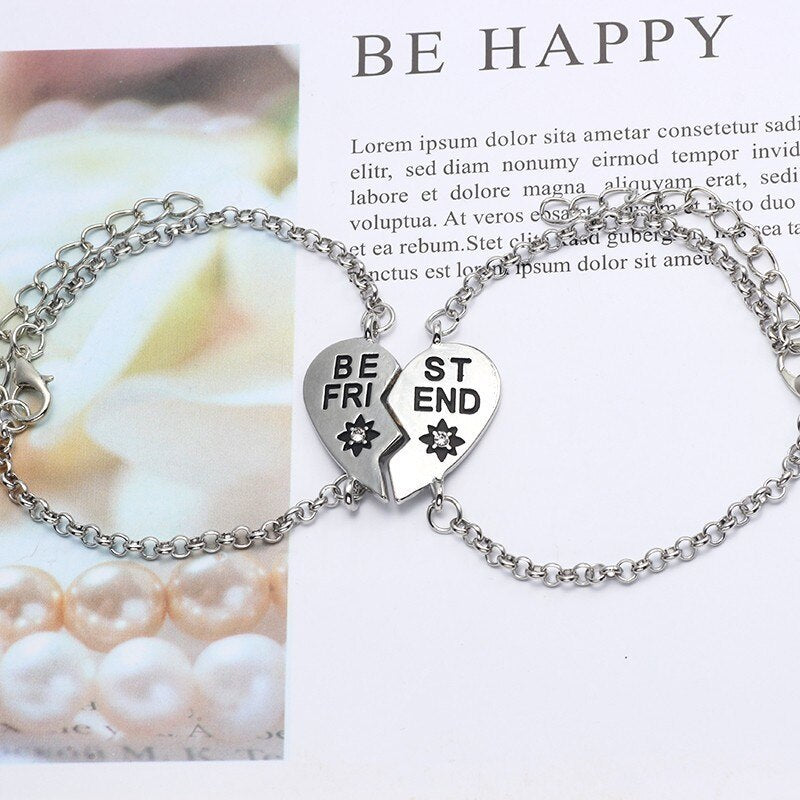 English Letters Best   Jewelry Good  Bracelet Women