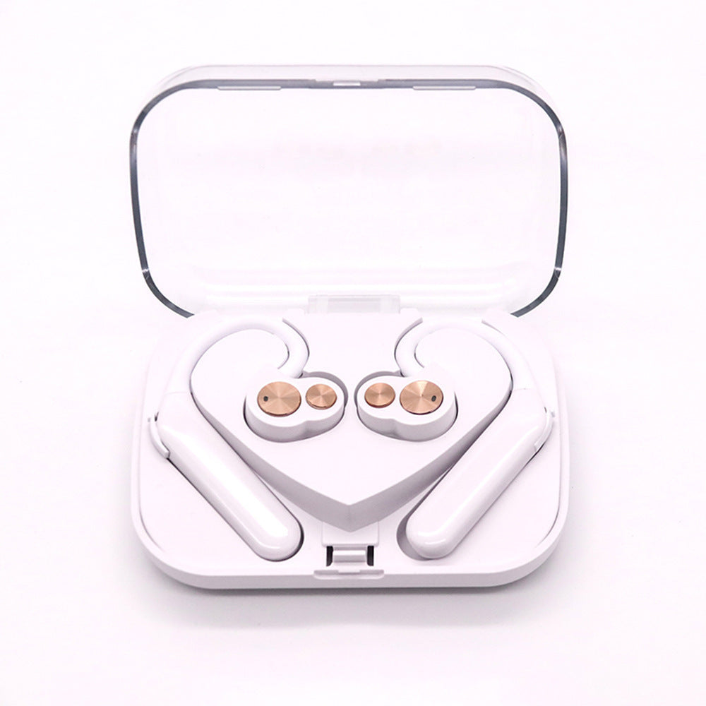 Sports waterproof dual moving coil headphones