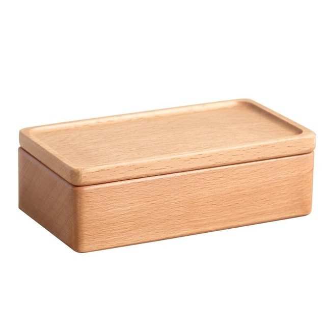 Luxury Magnetic Wooden Small Jewelry Box Storage Organizer Travel Wood Velvet Necklace Earring Ring Jewellery Case