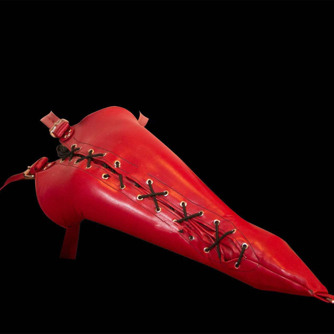 Fashion Single Glove Self-binding Jumpsuit