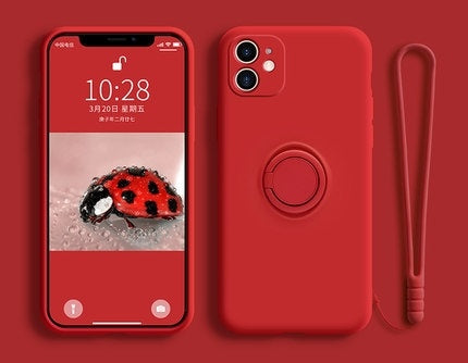 Liquid silicone mobile phone case