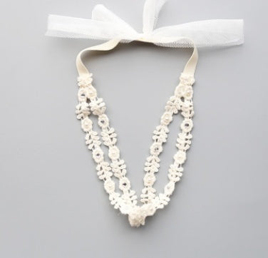 Angel Neitiri new children Hair Lace Bow Headband baby baby headdress flower