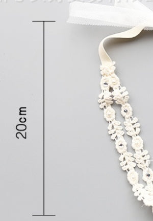 Angel Neitiri new children Hair Lace Bow Headband baby baby headdress flower