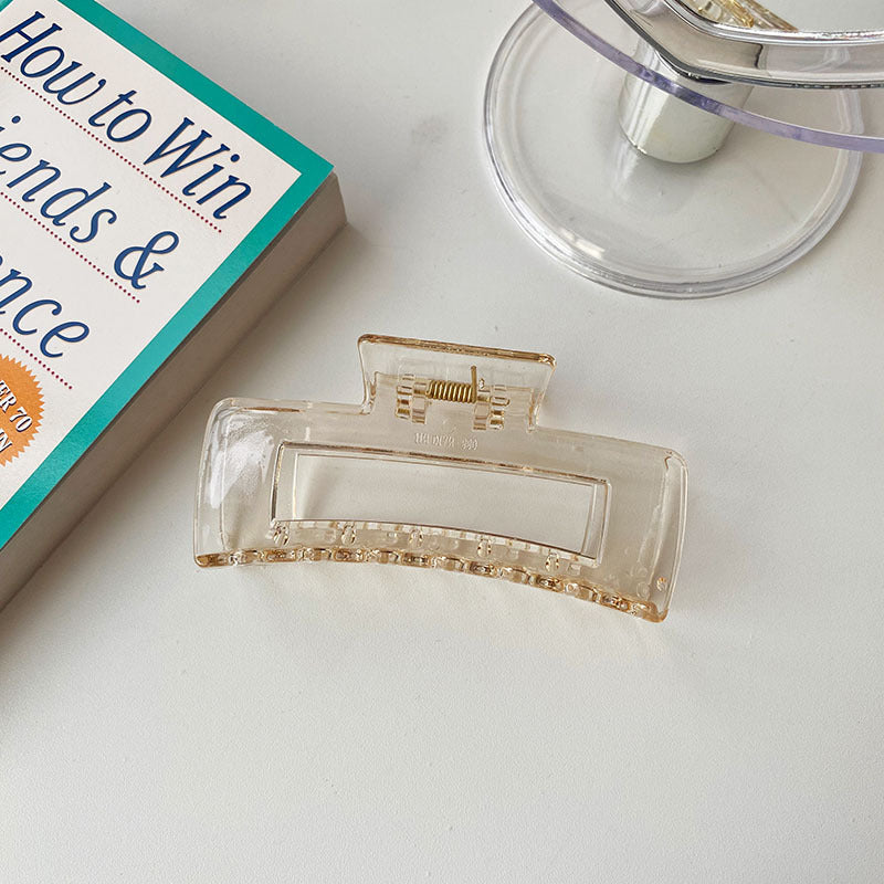 Square Hollow Clip Female Hair Accessories Hair Clip