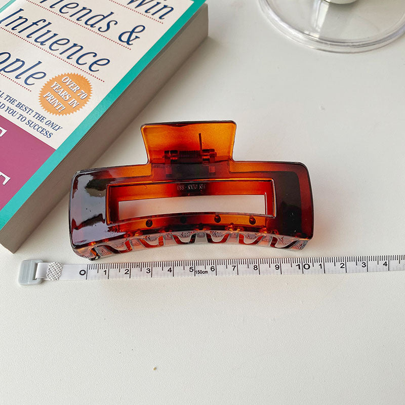 Square Hollow Clip Female Hair Accessories Hair Clip