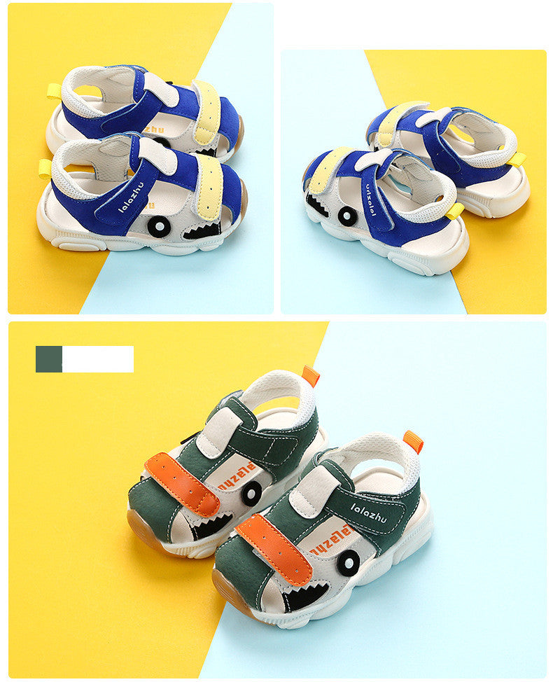 Lala Pig Summer Baby Soft-Soled Toddler Shoes For Boys And Children Baby Functional Shoes