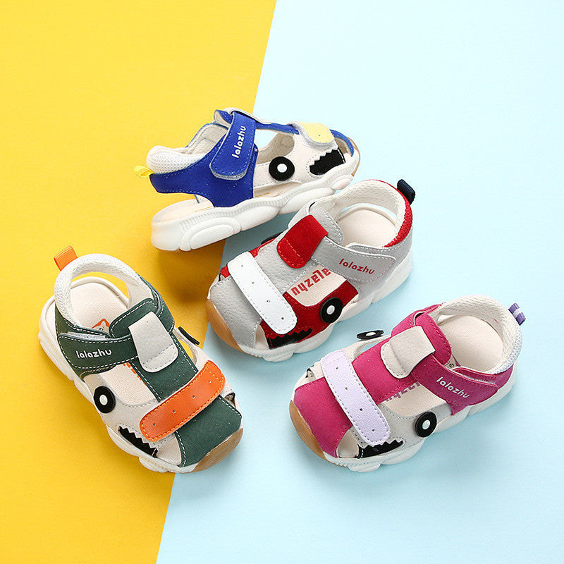 Lala Pig Summer Baby Soft-Soled Toddler Shoes For Boys And Children Baby Functional Shoes