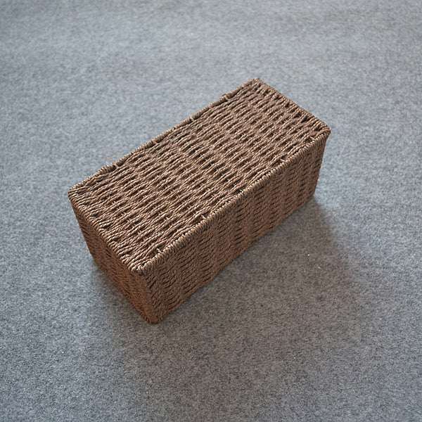 Straw Storage Box Desktop Storage Box