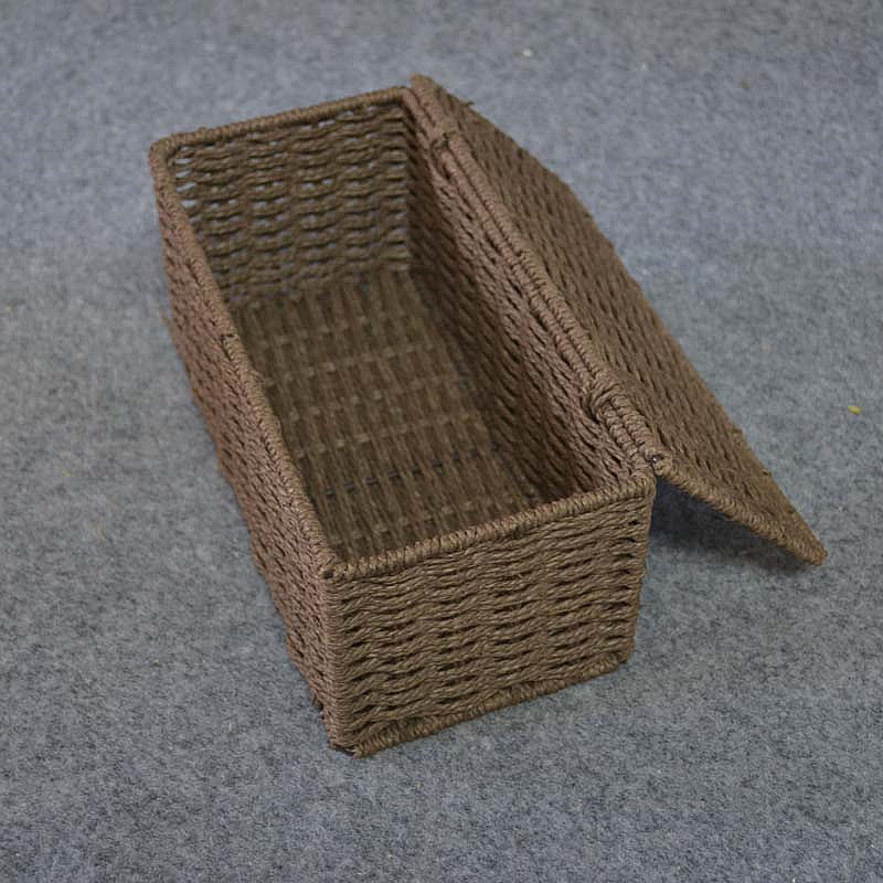 Straw Storage Box Desktop Storage Box