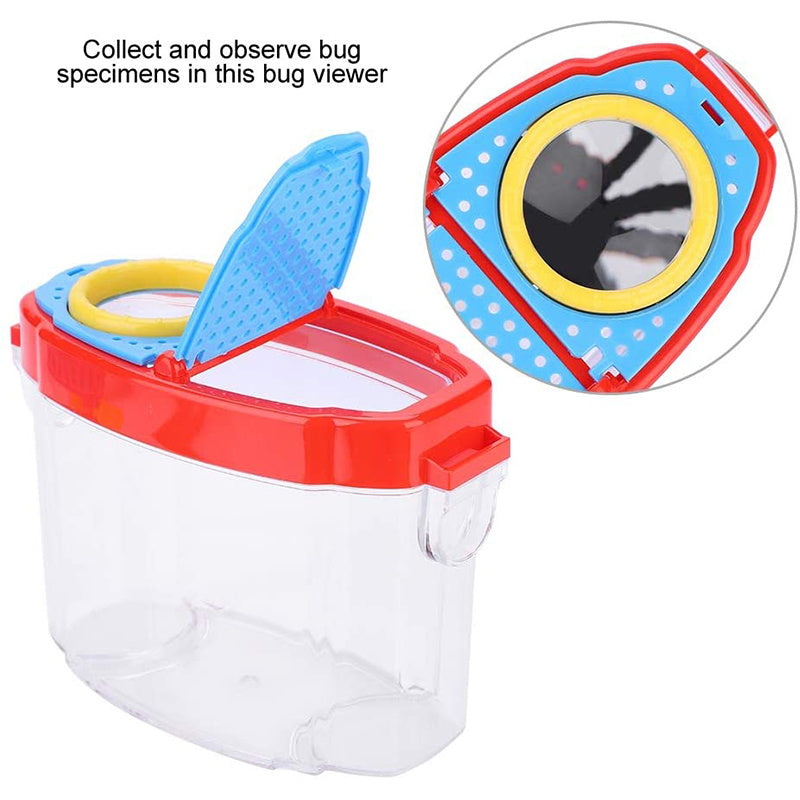 Bug Viewer Insect Magnifier Observer Kit Children Kid Learning Development Toy U50F