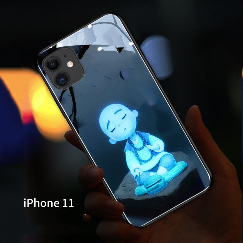 Compatible with Apple , Incoming Lightning Sound Control 11Promax Xsamx Mobile Phone Case Apple Luminous Mobile Phone Case