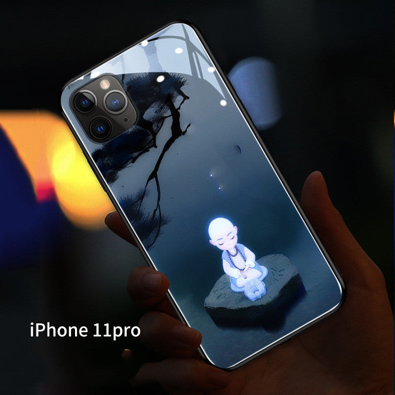 Compatible with Apple , Incoming Lightning Sound Control 11Promax Xsamx Mobile Phone Case Apple Luminous Mobile Phone Case