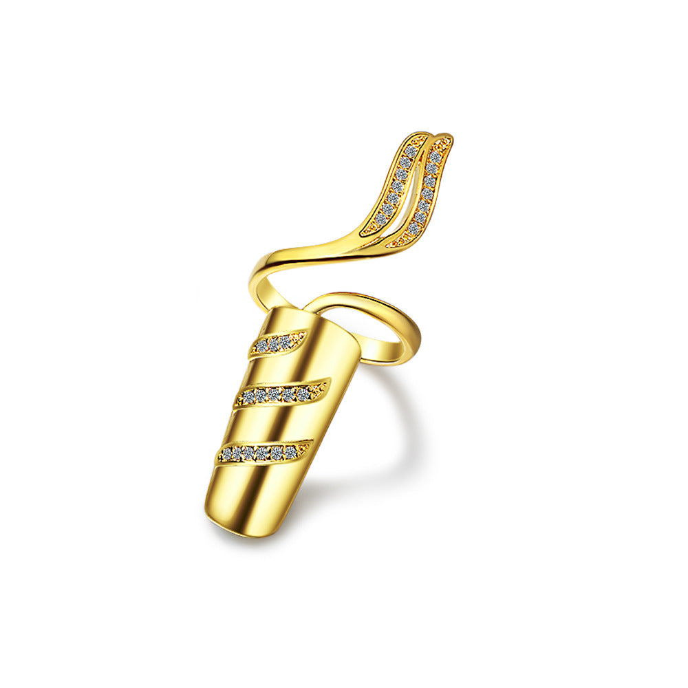 All-match Diamond-studded Nail Set Jewelry