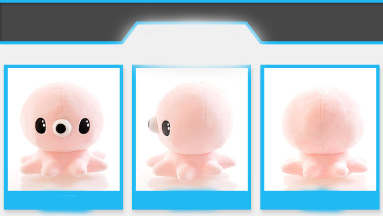 Down Cotton Small Octopus Plush Toy Cute Small Decorations Multi-color Dolls