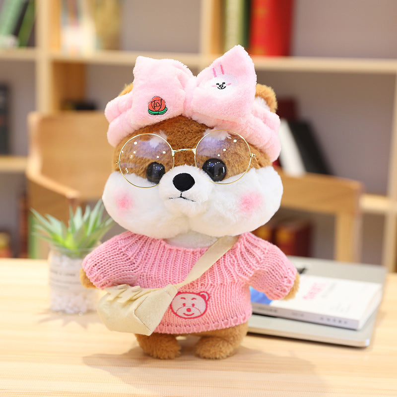 Variety Of Dress Up And Dress Up Net Red Shiba Inu Dolls