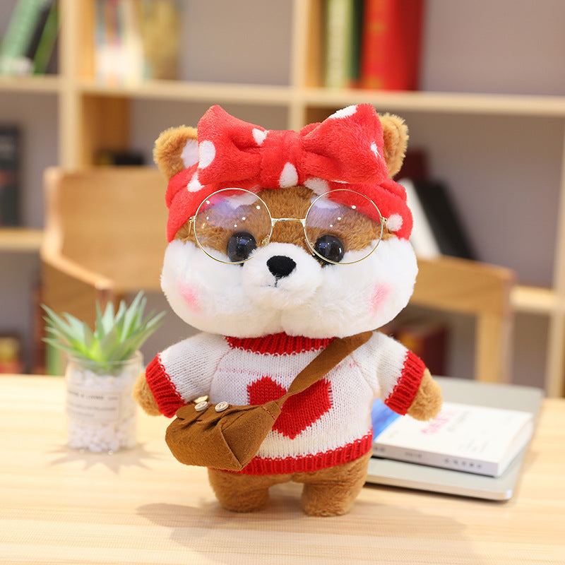 Variety Of Dress Up And Dress Up Net Red Shiba Inu Dolls