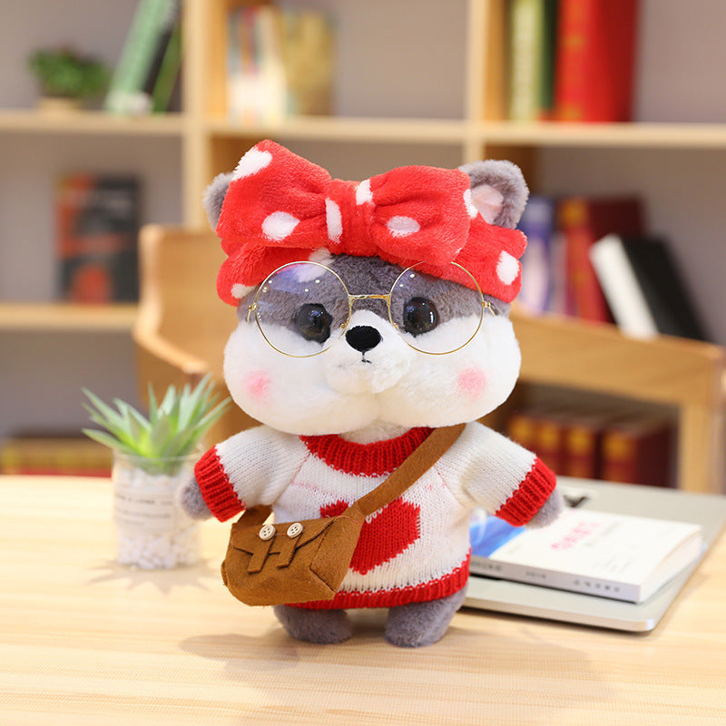 Variety Of Dress Up And Dress Up Net Red Shiba Inu Dolls