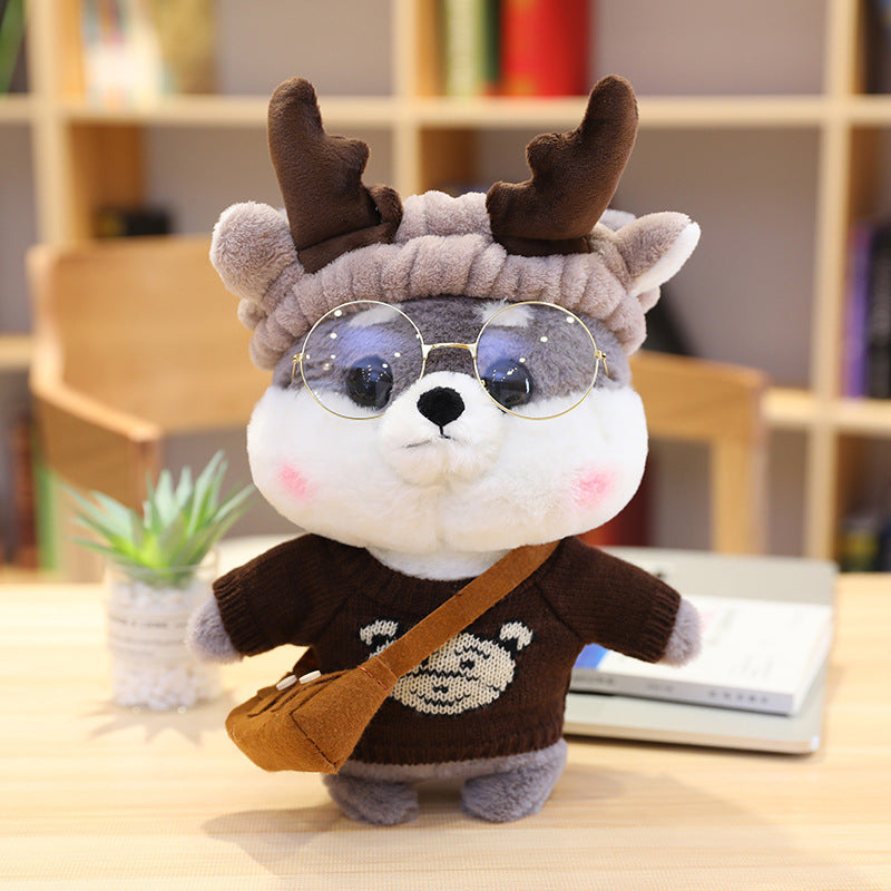 Variety Of Dress Up And Dress Up Net Red Shiba Inu Dolls