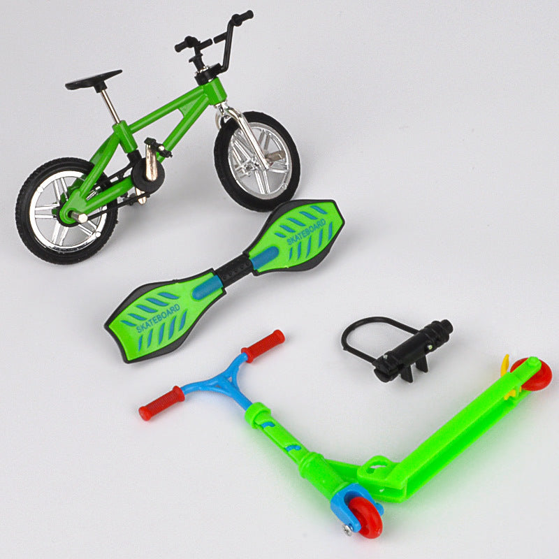Educational Toy Finger Bicycle Finger Skateboard Toy Set