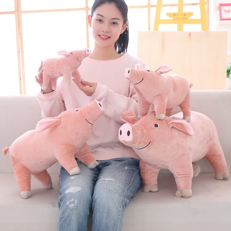 Pig Plush Toy Lifelike Plush Dolls For Kids High Quality Soft Baby Brinquedos Animals For Children Gift