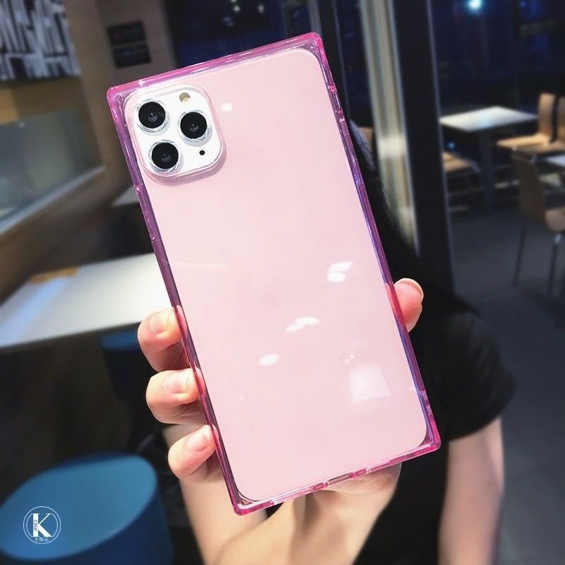 Square Four-corner Protection Fine Hole Semi-permeable Phone Case